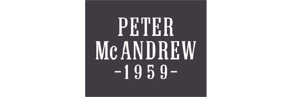 logo de la marque de vêtements Peter Mac Andrew